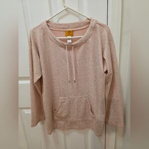 Cozy Pink Sparkle Hoodie